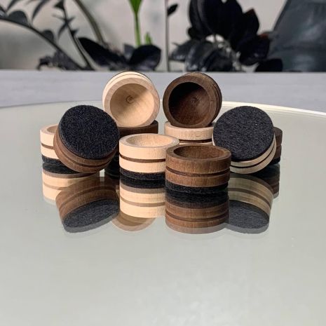 Фишки для игры нарды 25×12 мм деревянные Фишки для игры нарды 25×12 мм деревянные