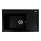 Мийка для кухні гранітна VALESO AZURIT 7950 матова Чорний металік Мийка для кухні гранітна VALESO AZURIT 7950 матова Чорний металік