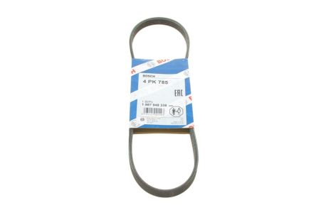 Ремень поликлиновый NISSAN PIXO, BMW, FIAT, VAUXHALL 3-SERIE, BOSCH (1987948338)