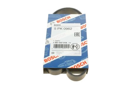 Ремень поликлиновый MITSUBISHI SPACE, PEUGEOT 106, NISSAN, MITSUBISHI MIRAGE, HONDA LEGEND, BOSCH (1987947918)