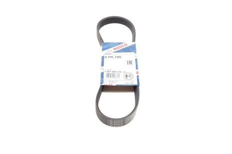 Ремень поликлиновый VOLKSWAGEN POLO, SKODA, VOLKSWAGEN 038903137M, TOYOTA 9008091198, BOSCH (1987948318)