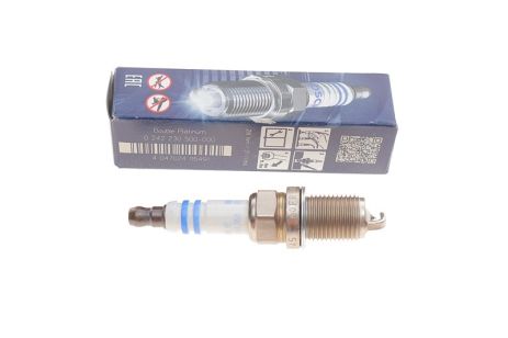 Свічка запалювання PLATINUM DOUBLE FR8DPP33E, BOSCH (0242230500)