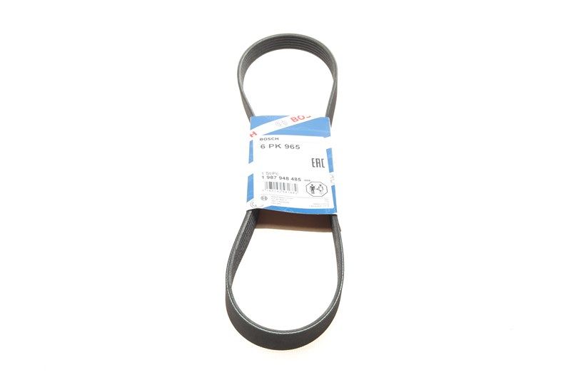 Ремень поликлиновый 6PK965, BOSCH (1987948485) Ремень поликлиновый 6PK965, BOSCH (1987948485)