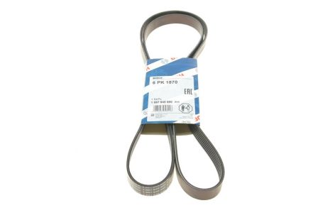 Ремень поликлиновый 6PK1870, BOSCH (1987945980)