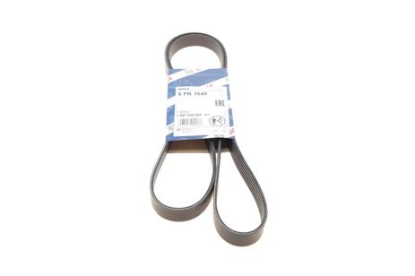 Ремень поликлиновый 6PK1640, BOSCH (1987945985)