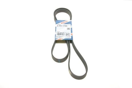 Ремень поликлиновый 6PK1755 STEPWAY I, RENAULT SANDERO, RENAULT MEGANE, BOSCH (1987946030)