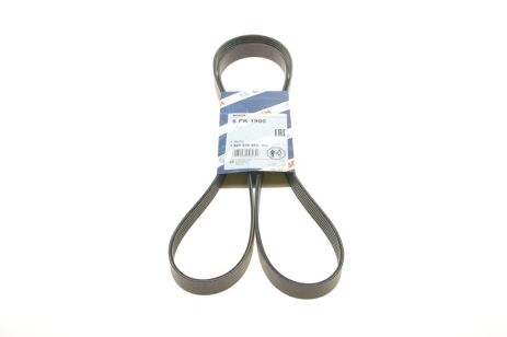 Ремень поликлиновый 6PK1900 TOYOTA, CHEVROLET, JEEP, DAEWOO NUBIRA, DAEWOO 96350548, BOSCH (1987945982)