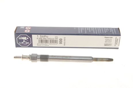 Свічка розжарювання CHRYSLER PT, FIAT ALFA, JEEP GRAND, CHRYSLER PREMIER, JEEP 05080046AA, BOSCH (0250202142)