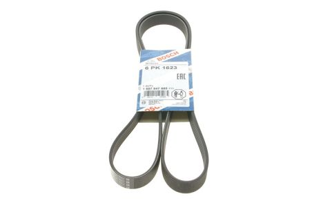 Ремень поликлиновый 6PK1623 USA ECOSPORT 1, ASTRAVAN MK V, SUBARU LEGACY, DAEWOO 97232876, BOSCH (1987947985)