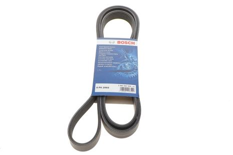 Ремінь полікліновий OPEL, BMW, VOLVO, CHEVROLET CAPTIVA, VAUXHALL ANTARA, BOSCH (1987947555)