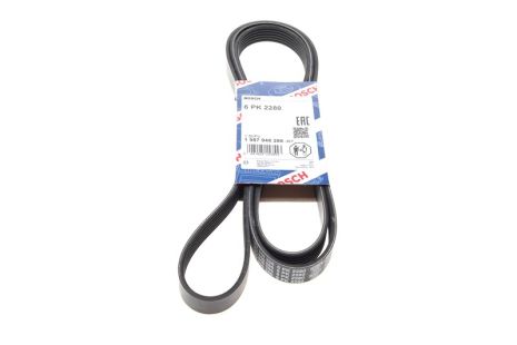 Ремінь полікліновий AUDI 100, ГАЗ CNG, FORD TRANSIT, MAZDA ZZM118381, BOSCH (1987946286)