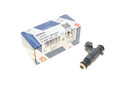 Форсунка топливная VTI 82, PURETECH 75, PEUGEOT 2008, PEUGEOT 9676017480, BOSCH (0280157127)