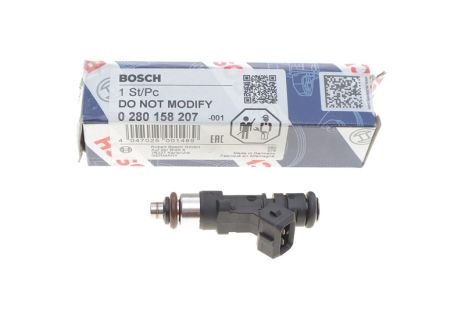 Форсунка топливная TURNIER 1, FORD FOCUS, FORD VP8A6U9F593AA, BOSCH (0280158207)