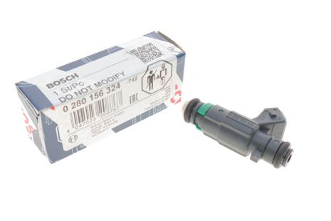 Форсунка топливная VAN 1, PEUGEOT 206, PEUGEOT 1984C9, PEUGEOT PARTNER, BOSCH (0280156324)