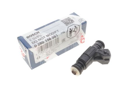 Форсунка топливная SEAT IBIZA, VOLKSWAGEN, AUDI, SEAT TOLEDO, SKODA OCTAVIA, BOSCH (0280156061)