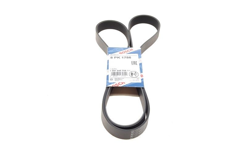 Ремінь полікліновий 8PK1786 BMW 5-SERIE, BOSCH (1987945705) Ремінь полікліновий 8PK1786 BMW 5-SERIE, BOSCH (1987945705)