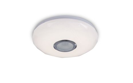 Светодиодный музыкальный светильник смарт VALESO LY370-300 WH для небольшой спальни и детской 32W+2W RGB Белый