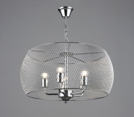 Люстра підвісна лофт металева Sirius B S2456/5 CH хромована