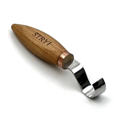 Стамеска для вырезания ложек 30мм STRYI Profi (левая)