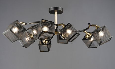 Подвесная люстра на 9 плафонов Sirius N6606/9 Подвесная люстра на 9 плафонов Sirius N6606/9