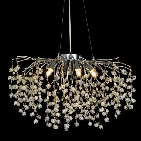 Sirius класична кришталева люстра хром WM-7020/800 Sirius класична кришталева люстра хром WM-7020/800