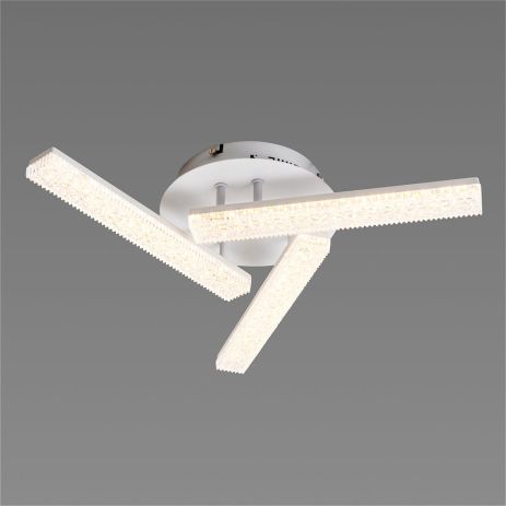 Люстра світлодіодна INTEREES IS 3445-3С WH з пультом