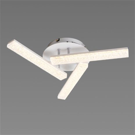 Люстра светодиодная INTEREES IS 3445-3С WH с пультом