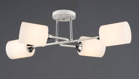 Люстра B стиль N6641/4 WT+CR