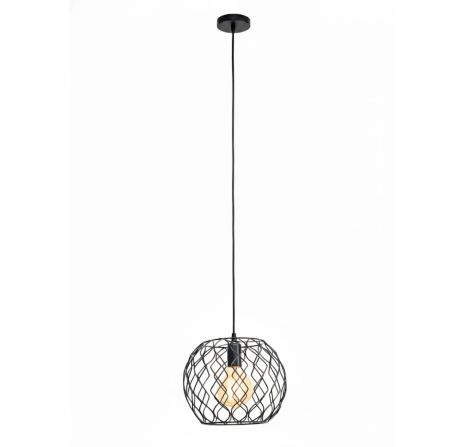 Светильник подвесной на один плафон VALESO TY403A-1, Лофт черный, E27