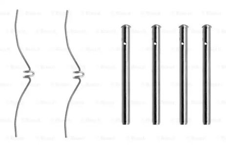 Монтажный к-кт тормозных колодок SOHC 16 V, FORD ASIA, MAZDA DEMIO, FORD RANGER, BOSCH (1987474140)