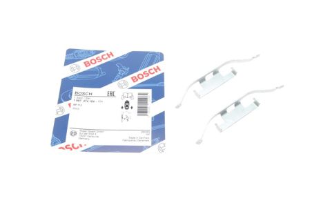 Монтажний к-кт гальмівних колодок BMW 1, BMW 34211157046, BOSCH (1987474154)