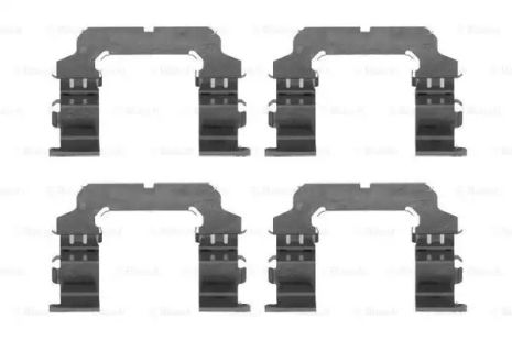 Монтажный к-кт тормозных колодок PATROL GR V, NISSAN 41080VB226, NISSAN PATROL, BOSCH (1987474462)