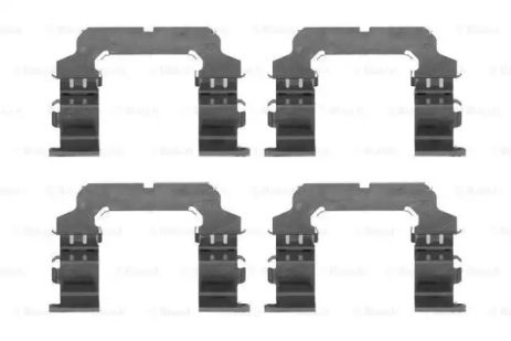 Монтажный к-кт тормозных колодок PATROL GR V, NISSAN 41080VB226, NISSAN PATROL, BOSCH (1987474462)