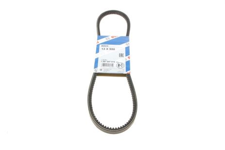 Ремень клиновый 13x950 CARINA II, GALLOPER I, NISSAN, LEXUS NISSAN, VOLKSWAGEN 068260849B, BOSCH (1987947615)