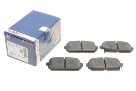 Колодки тормозные KIA CARENS, KIA 583021DE00, BOSCH (0986494400)