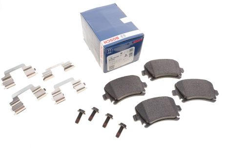 Колодки тормозные SEAT LEON, VOLKSWAGEN, AUDI, SKODA OCTAVIA, SKODA 1K0698451B, BOSCH (0986494649)