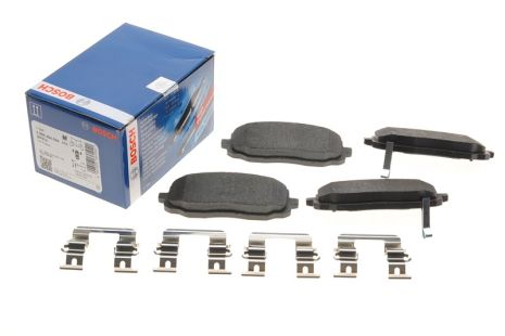 Колодки гальмівні NAZA SURIA 1, HYUNDAI I10, KIA PICANTO, HYUNDAI 581010XA01, BOSCH (0986494594)