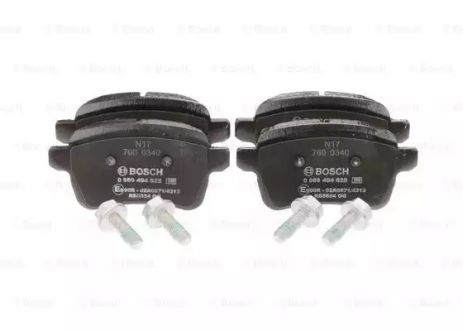 Колодки гальмівні OPEL, CHEVROLET 95517078, BOSCH (0986494825)