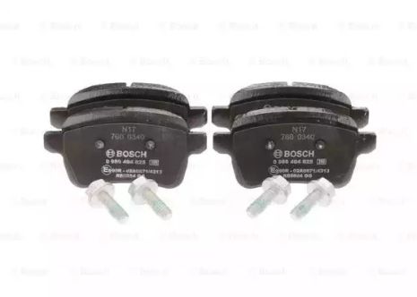 Колодки гальмівні OPEL, CHEVROLET 95517078, BOSCH (0986494825)