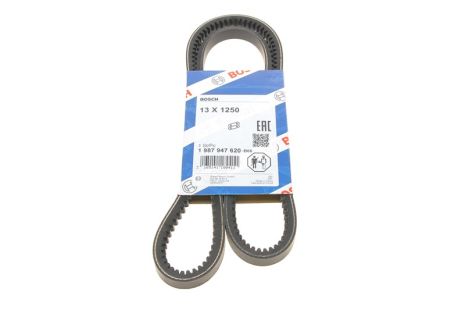 Ремень клиновый 13x1250 INTEGRO I, SUBARU TEMSA, VOLKSWAGEN 068260849D, TOYOTA 9003832001, BOSCH (1987947620)