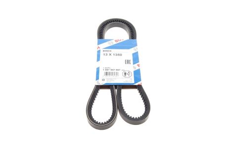 Ремень клиновый 13x1350 DISCOVERY I, RANGE ROVER I, TOYOTA 9091602042, LAND ROVER ETC9009, BOSCH (1987947667)