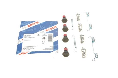 Монтажный к-кт тормозных колодок BLUETEC 4, CDI 4, MERCEDES-BENZ VITO, BOSCH (1987475077)