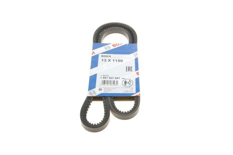 Ремінь клиновий 13x1150 NISSAN TRADE, VOLKSWAGEN 025260849B, RENAULT 0000323462, BOSCH (1987947661)