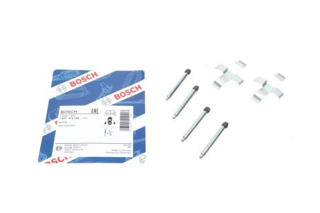 Монтажний к-кт гальмівних колодок AMG 3, MERCEDES-BENZ 124, MERCEDES-BENZ E-CLASS, A-CLASS, BOSCH (1987474100)