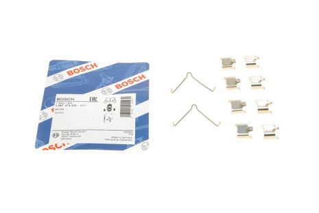 Монтажний к-кт гальмівних колодок MAZDA 626, NISSAN PRIMERA, MAZDA FDY12649Z, BOSCH (1987474234)