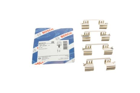 Монтажний к-кт гальмівних колодок MERCEDES-BENZ BBDC, MERCEDES-BENZ E-CLASS, BOSCH (1987474838)