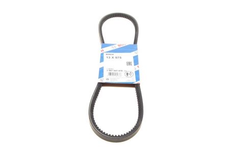 Ремень клиновый 13x975 FORD ASIA, HYUNDAI GRACE, MITSUBISHI MB167067, JAGUAR EAC3878, BOSCH (1987947616) Ремень клиновый 13x975 FORD ASIA, HYUNDAI GRACE, MITSUBISHI MB167067, JAGUAR EAC3878, BOSCH (1987947616)