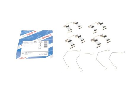 Монтажний к-кт гальмівних колодок USA PROBE II, FORD USA, MAZDA XEDOS, FORD AUSTRALIA, MAZDA PREMACY, BOSCH