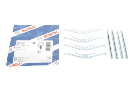 Монтажный к-кт тормозных колодок CAVALIER MK III, CAVALIER MK II, VAUXHALL NOVAVAN, VAUXHALL CAVALIER, BOSCH