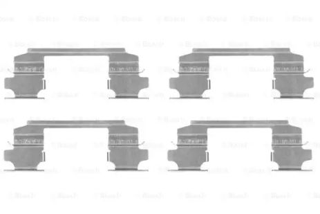 Монтажний к-кт гальмівних колодок NISSAN 410800W725, NISSAN ELGRAND, BOSCH (1987474436)